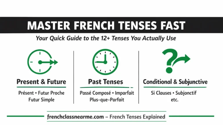 French Tenses: How Many Tenses Are There In French?