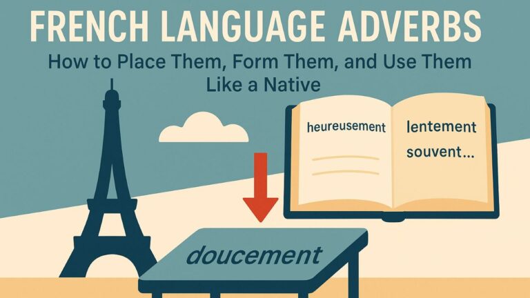 French Language Adverbs: How To Place Them, Form Them, And Use Them Like A Native