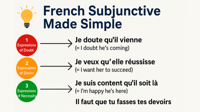 French Subjunctive Made Simple: The Ultimate Guide to Mastering One of the Most Powerful Moods in French