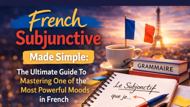 French Subjunctive Made Simple: The Ultimate Guide To Mastering One of the Most Powerful Moods in French