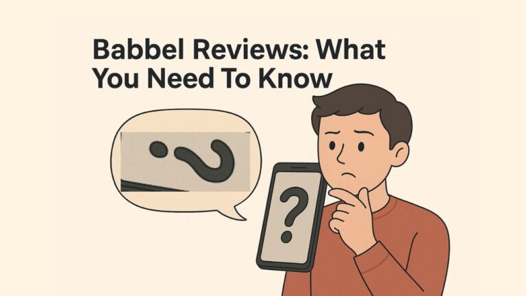 Babbel Reviews: What You Need To Know