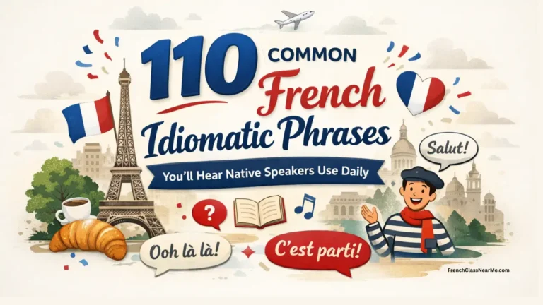 110 Common French Idiomatic Phrases You’ll Hear Native Speakers Use Daily