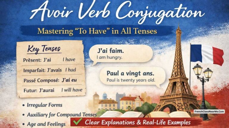 Avoir Verb Conjugation: Every Tense With  Translations & Real Examples