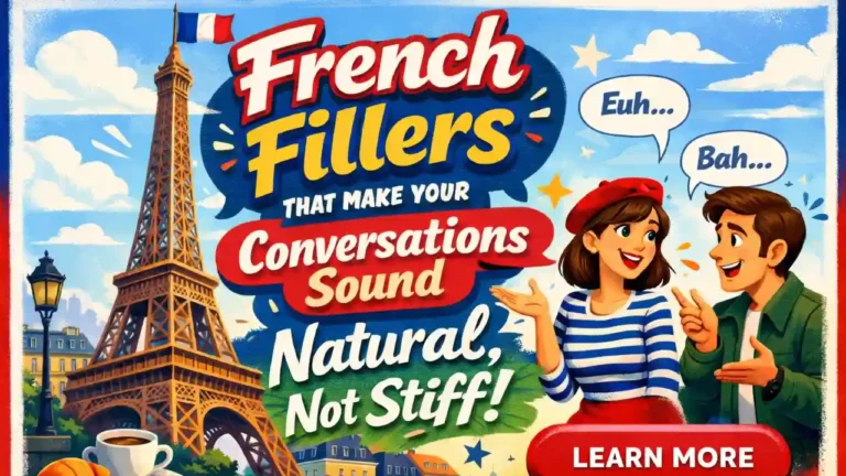 French Fillers That Make Your Conversations Sound Natural, Not Stiff