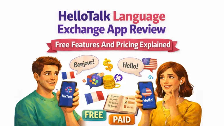HelloTalk Language Exchange App Review – Free Features And Pricing Explained