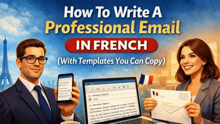 How To Write A Professional Email In French (With Templates You Can Copy)