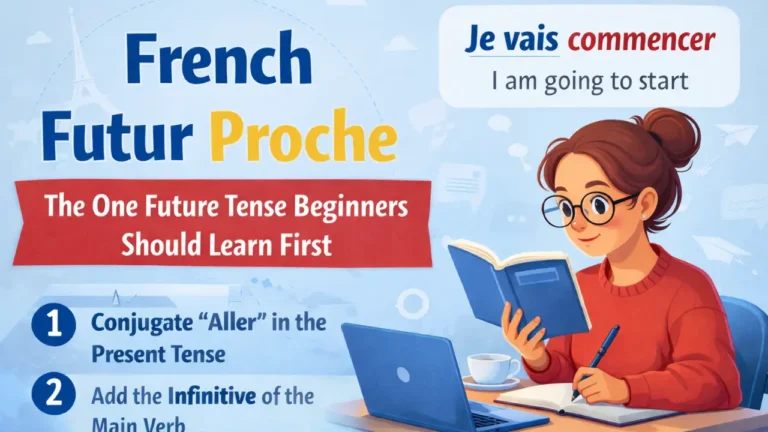 French Futur Proche: The One Future Tense Beginners Should Learn First