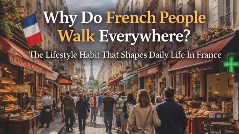Why Do French People Walk Everywhere? The Lifestyle Habit That Shapes Daily Life In France