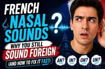 French Nasal Sounds: Why You Still Sound Foreign (And How To Fix It Fast)