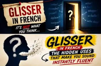 Glisser Meaning In French: The Hidden Uses That Make You Sound Instantly Fluent